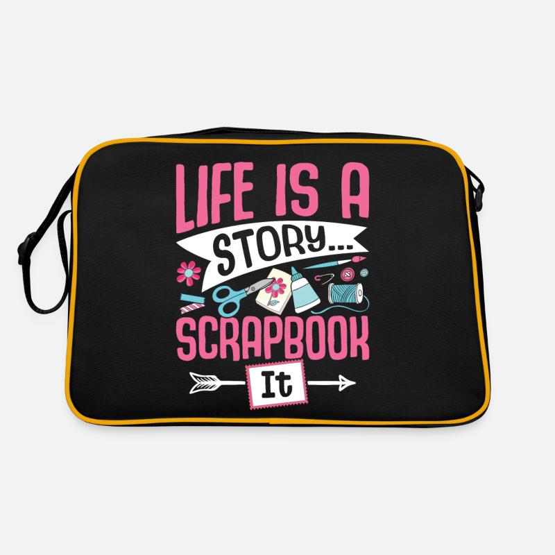 Scrapbooking Scrapbooker Retro Tasche