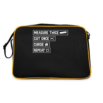 Scrapbooking Scrapbooker - Retro Bag - black/gold - Back