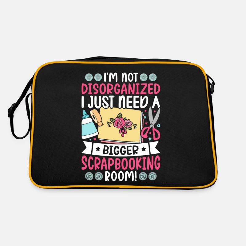 Scrapbooker Retro Tasche