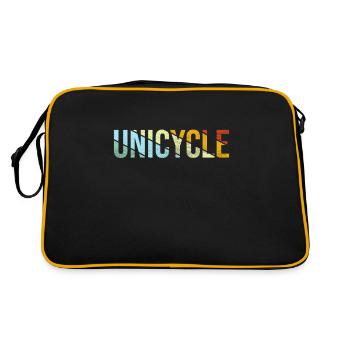 Rétro monocycle - Sac Retro - noir/or - Dos