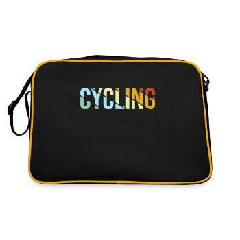 Vélo Rétro - Sac Retro - noir/or - Dos