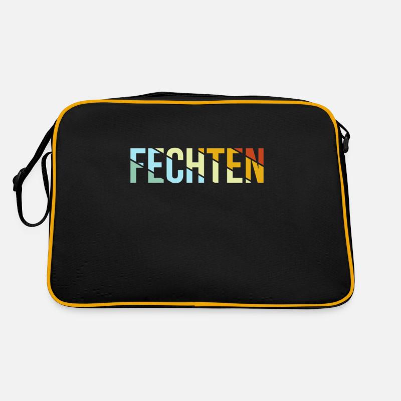Fechten Retro Retro Tasche