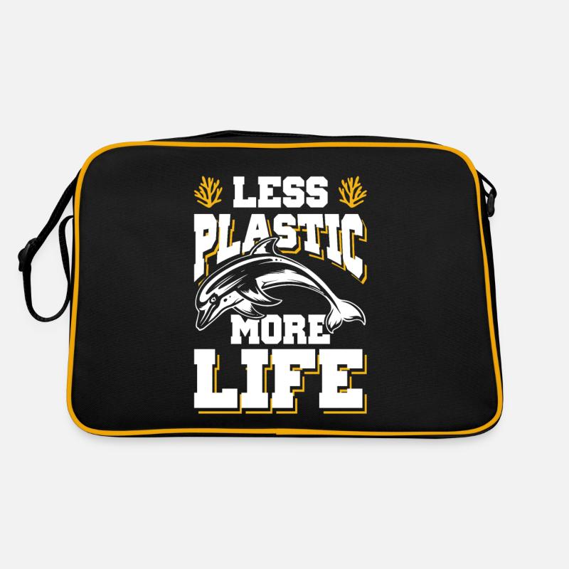 Plastic Save the Ocean Retro Bag