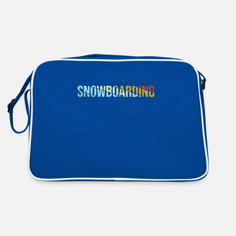 Snowboarding Retro Retro Tasche