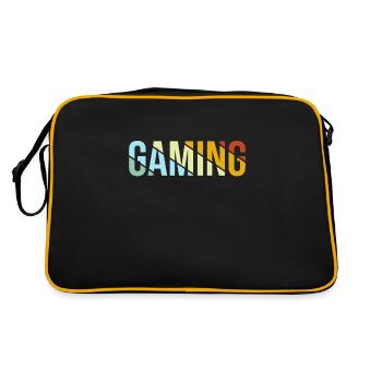 Gaming Retro - Retro Bag - black/gold - Back