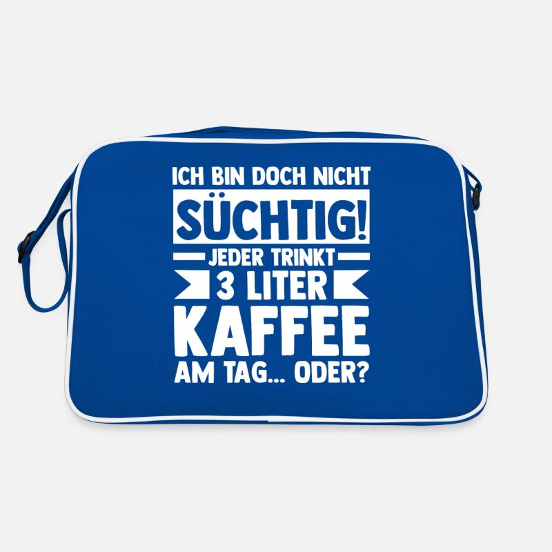 Kaffeetrinker Kaffeeliebhaber Kaffee Retro Tasche
