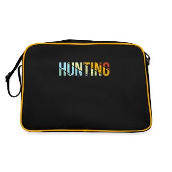 Chasse rétro - Sac Retro - noir/or - Dos