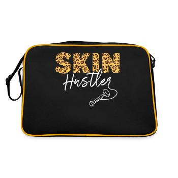 Soins de la peau de l’esthéticienne mignonne - Sac Retro - noir/or - Dos