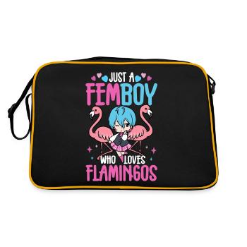 Cross Dressing - Retro Bag - black/gold - Back