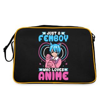 Cross Dressing - Retro Bag - black/gold - Back