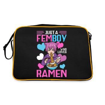 Cross Dressing - Retro Bag - black/gold - Back
