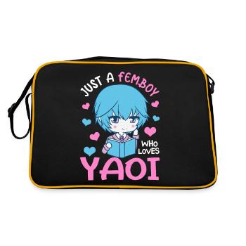 Cross Dressing - Retro Bag - black/gold - Back