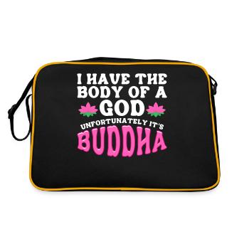 Buddhism Buddhist - Retro Bag - black/gold - Back