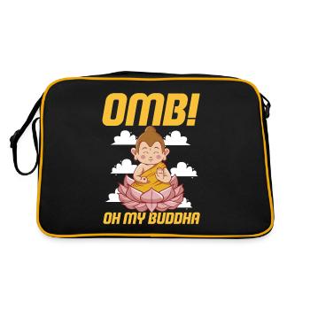 Buddhist Buddhism - Retro Bag - black/gold - Back