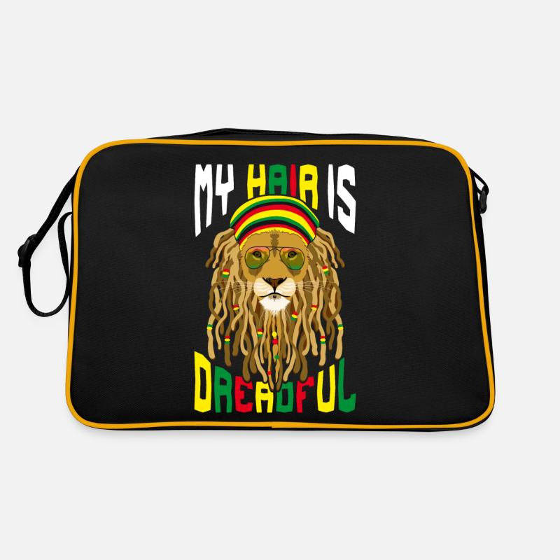 Rastafari Rastafarian Rasta Retro Tasche
