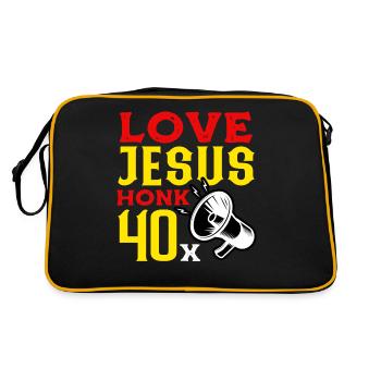 Orthodoxie orthodoxe - Sac Retro - noir/or - Dos