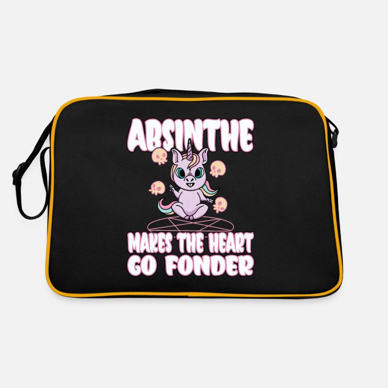 Satan Beelzebub Devil Gothic Pentagram Mystical Retro Bag