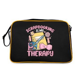 Scrapbooker - Sac Retro - noir/or - Dos