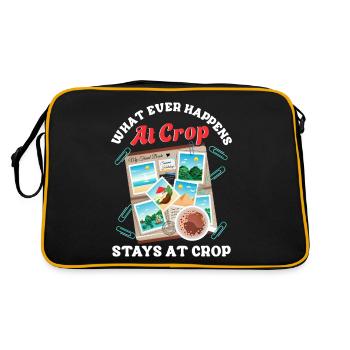 Scrapbooking Scrapbooker - Sac Retro - noir/or - Dos