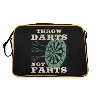 Club de sport de fléchettes, jeu de fléchettes, fléchettes de sport Pfeil - Sac Retro - noir/or - Dos