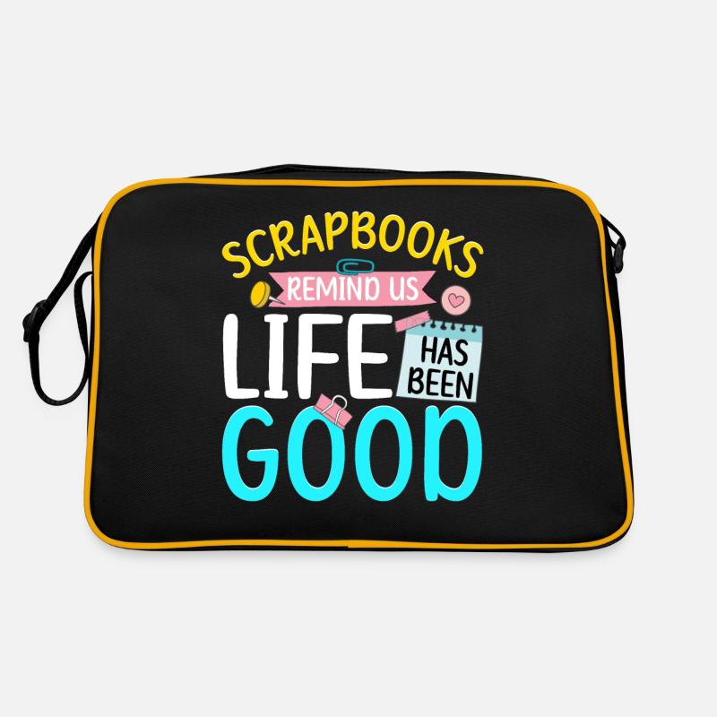 Scrapbooking Scrapbooker Retro Tasche
