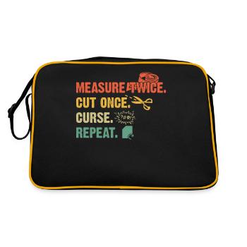 Scrapbooking Scrapbooker - Retro Bag - black/gold - Back