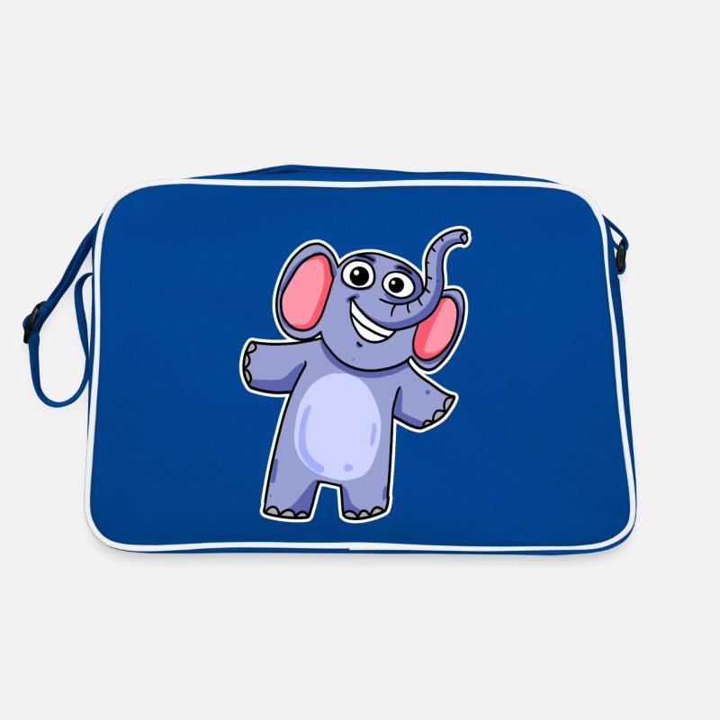 Mignon petit éléphant Sac Retro