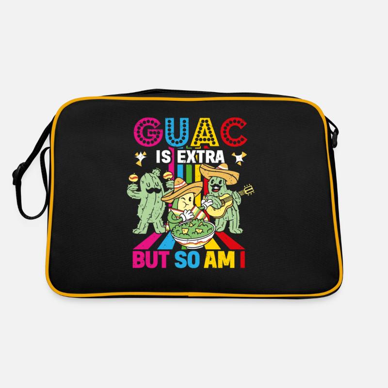 Avocat Guacamole Mexique Mexique Latino Sac Retro