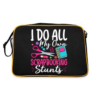 Scrapbooker - Sac Retro - noir/or - Dos