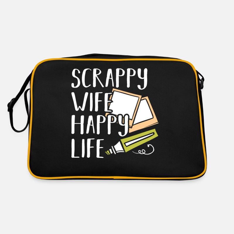 Scrapbooking Scrapbooker Retro Tasche