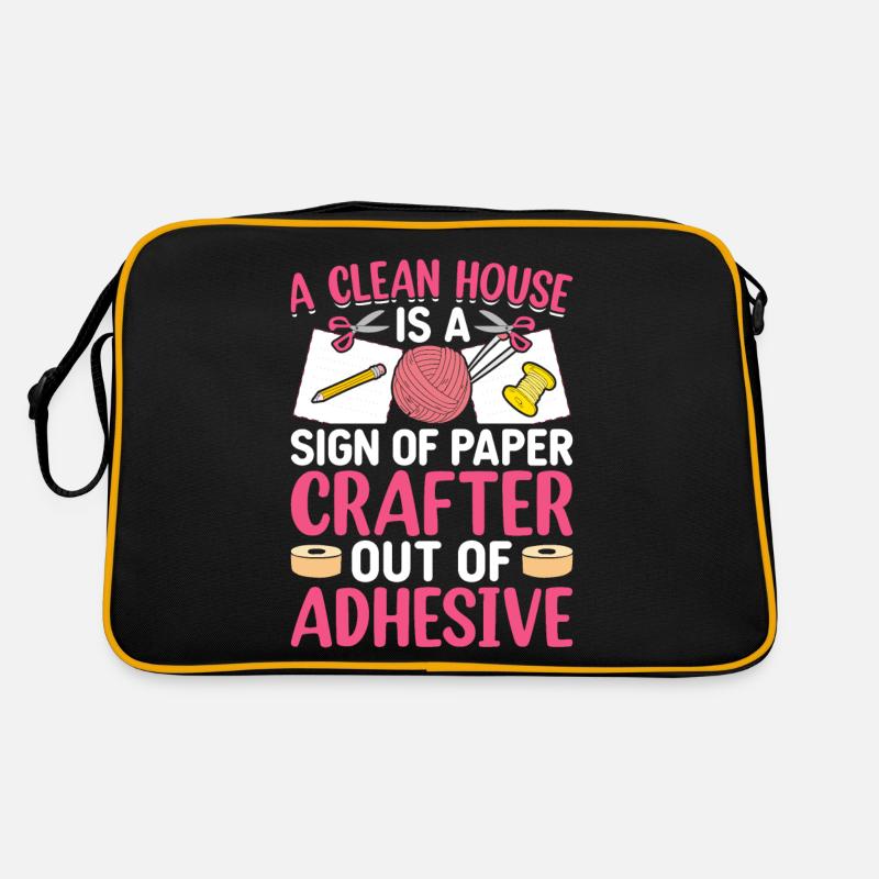 Crafting Crafter Retro Bag