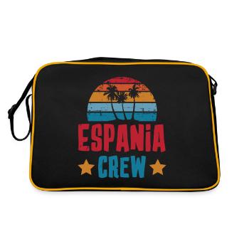 Espania Équipage - Sac Retro - noir/or - Dos