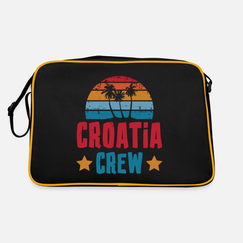 Croatia Crew Retro Tasche