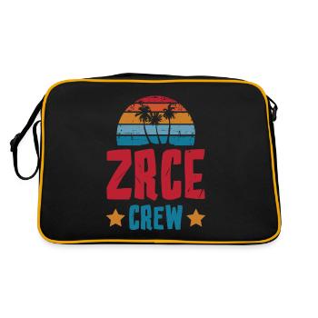 Équipage Zrce - Sac Retro - noir/or - Dos