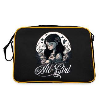 Alt Girl Alternative Girl - Sac Retro - noir/or - Dos