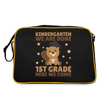 Kids Kindergarten diplômé Biber 1ère année - Sac Retro - noir/or - Dos