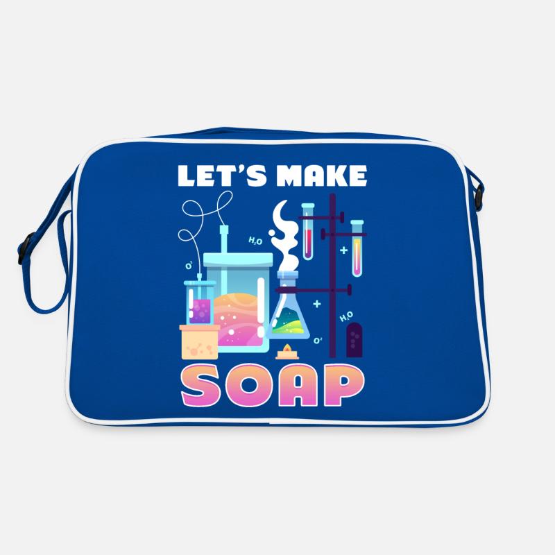 Soap Making, Soap Maker, Soapologist Retro Bag