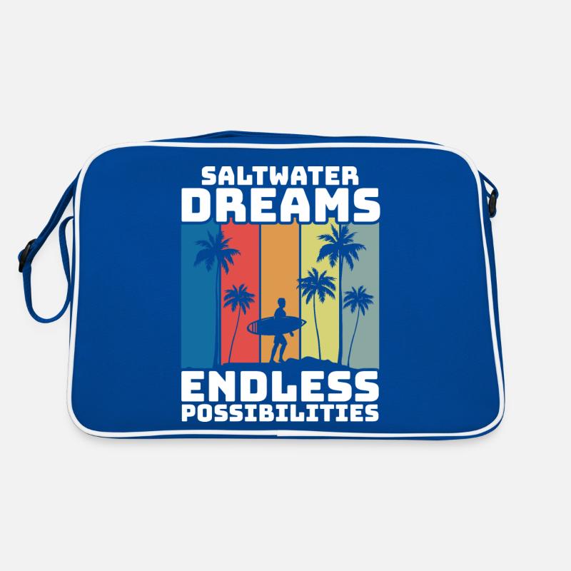 Surf, kitesurf, wakeboard, beach surfers Sac Retro