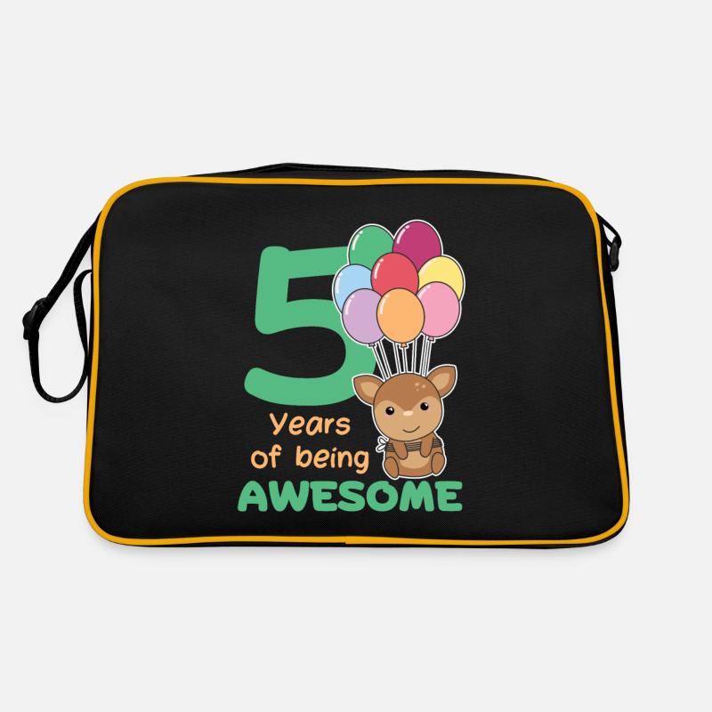 Cerf pour les enfants de 5 ans Sac Retro