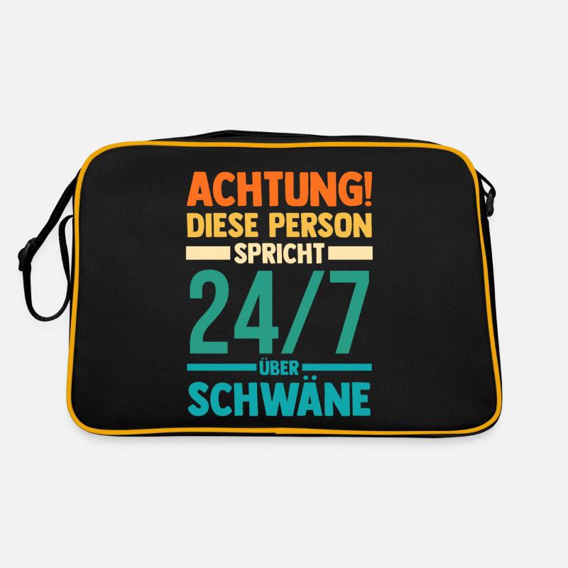 Schwan Retro Tasche