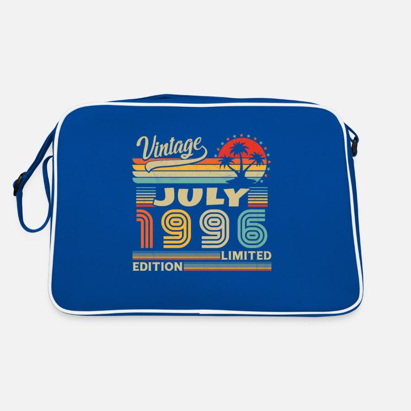 Vintage Juli 1996 Retro Geburtstagsgeschenk Retro Tasche