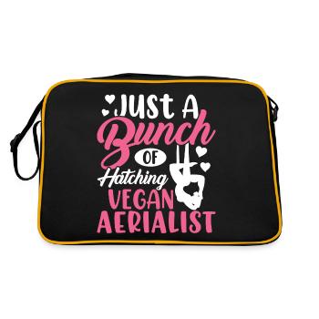 Air silk - Retro Bag - black/gold - Back