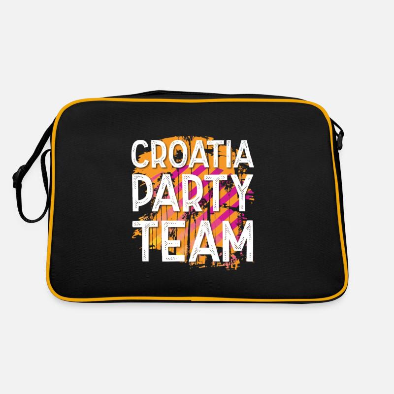 Équipe de Croatie Party Sac Retro