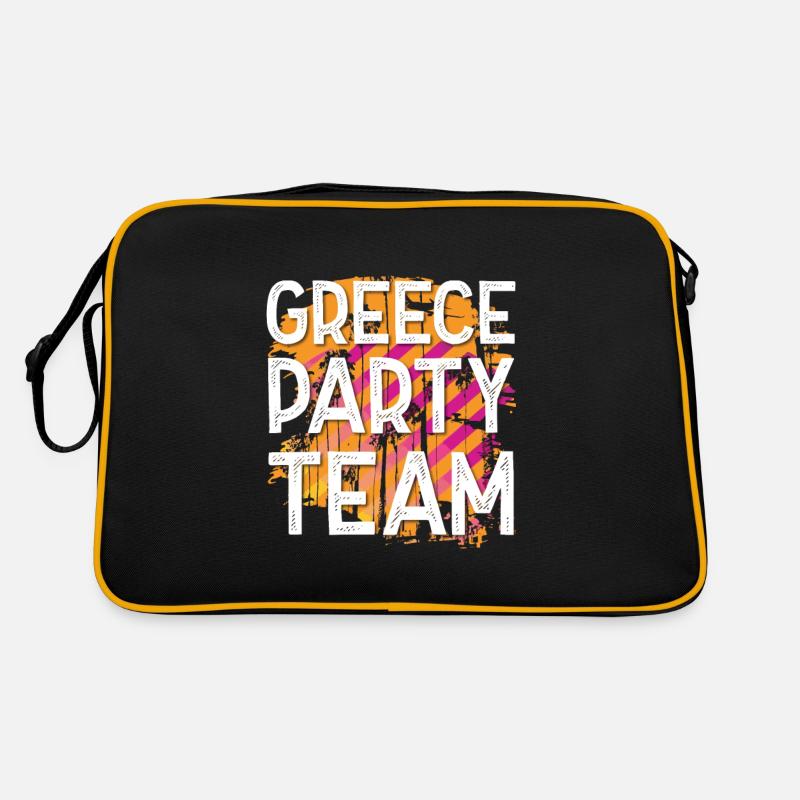 Équipe de fête en Grèce Sac Retro