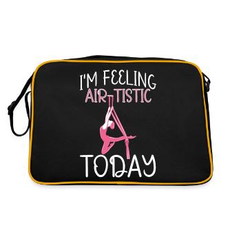Aerial Silk Aerialist - Retro Bag - black/gold - Back