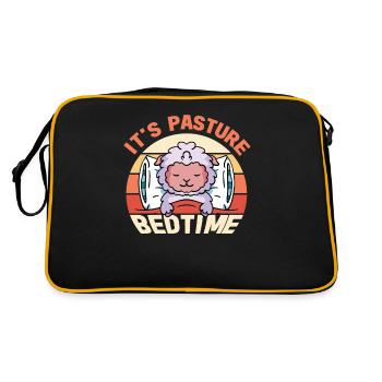 Farmer Farmer Lamb Farmer Sleep Country Egg Sheep - Retro Bag - black/gold - Back