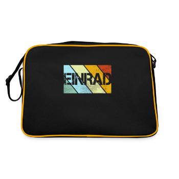 Rétro monocycle - Sac Retro - noir/or - Dos