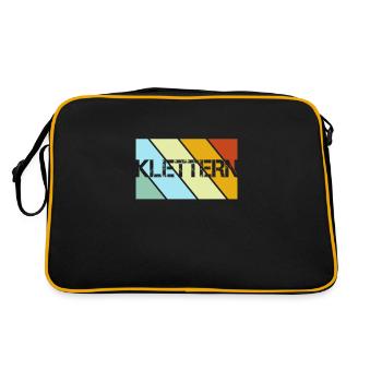 Escalade Rétro - Sac Retro - noir/or - Dos