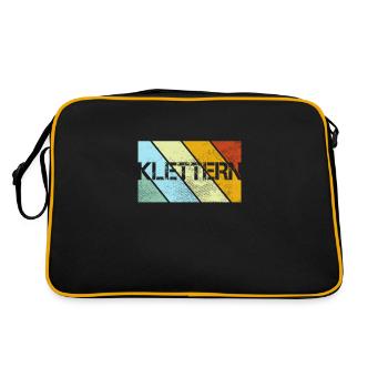 Escalade Rétro - Sac Retro - noir/or - Dos