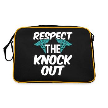 Anesthesiologist Anesthesiology - Retro Bag - black/gold - Back